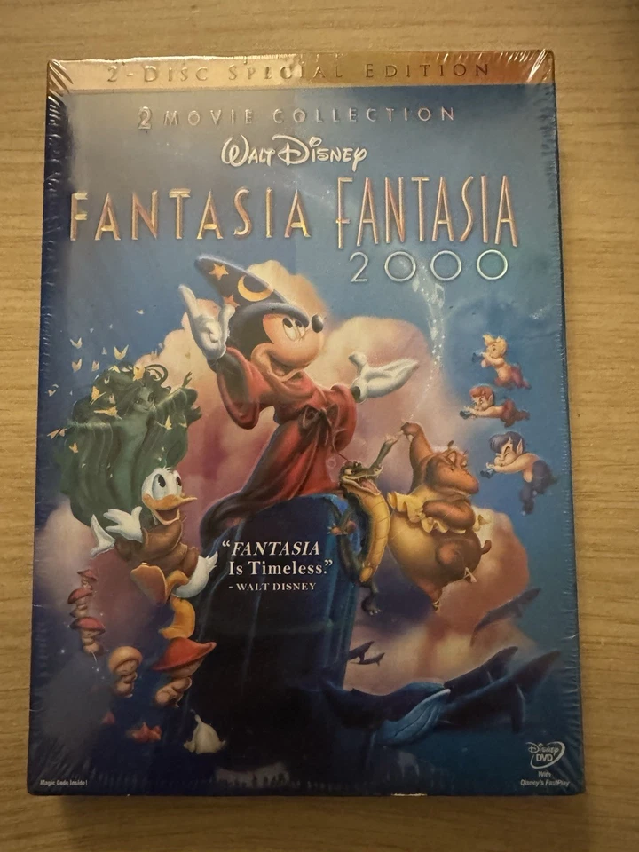 Fantasia/Fantasia 2000 [Special Edition] (DVD, 2010) - Image 1 of 1