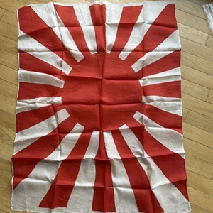 WW2/WWII Japanese Rising Sun Flag Nice 27x34.5” Original? - Picture 1 of 7