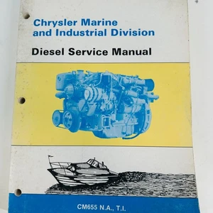 Chrysler Marine And Industrial Division Diesel Service Manual CM655 N.A. T.I - Picture 1 of 6