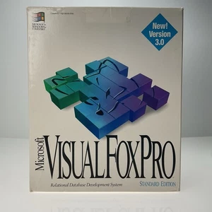 Microsoft Visual Fox Pro Standard Edition Version 3.0 65944 - Open Box - Picture 1 of 8