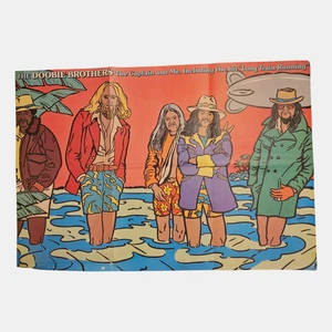 Póster álbum promocional vintage de los Doobie Brothers The Captain And Me 35x24 años 70 - Imagen 1 de 9