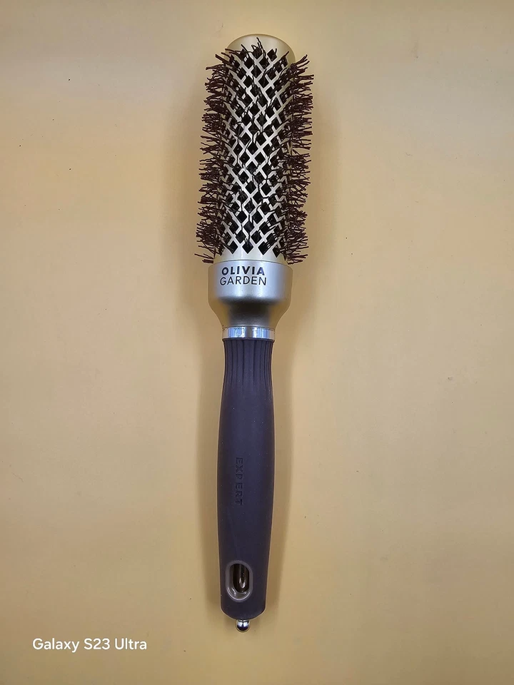 Olivia Garden Expert Blowout Shine Gold & Brown 35 mm / ohne Verpackung