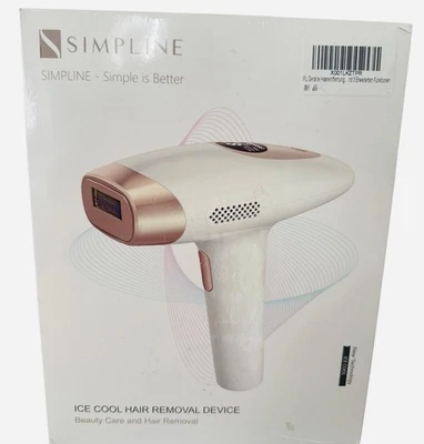 SIMPLINE Ice-Cooling IPL Laser Hair Removal Device Permanent Painless EU PLUG