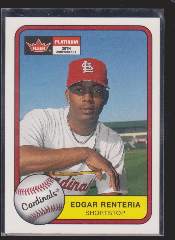 Edgar Renteria Cards Inserts Vintage Premium Collection LOOK - Image 1 of 1