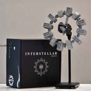Interstellar Spacecraft Model Eternal Space Station Rotatable Ornament Collectio - Picture 1 of 8