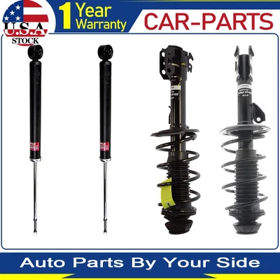 4 Amortiguadores traseros delanteros KYB puntales amortiguador para Toyota Yaris 1,5 L 2011 2010 Foto 1 de 4