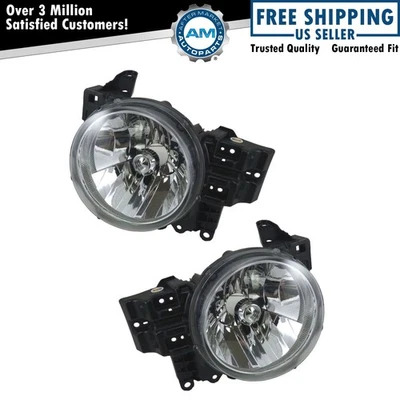 Headlight Assembly Set Driver & Passenger Side Fits 2007-2014 Toyota FJ Cruiser - Image 1 of 3