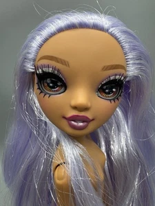 Rainbow High Tiara Song Vision Royal Three Fashion Nude Doll Purple Hair Vinyl - Bild 1 von 5