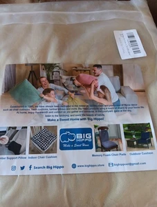 Big Hippo Terrassenabdeckung 74x47" Schutz für Gartenmöbel Neu in Verpackung kostenloser Versand E3 - Bild 1 von 2