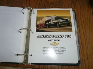 2003 Chevrolet Silverado 3500 Product Portfolio Section - OEM  - Picture 1 of 1