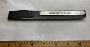 CRAFTSMAN 7/8" 42976 COLD CHISEL USA WF Excellent Working Condition Free Shippin - Picture 1 of 8