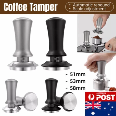 51-58MM Coffee Tamper with Calibrated Spring Loaded Detachable Espresso Tamper - image 1 of 4