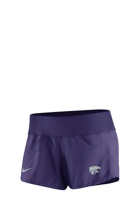 Shorts Nike K-State Wildcats Feminino Roxo TAMANHO L MSRP $40 - Imagem 1 de 4