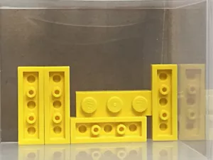 LEGO Parts - Yellow Plate 1 x 3 - No 3623 - QTY 5 - Picture 1 of 1