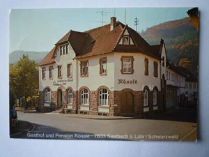 AK Gasthof und Pension Rössle Seelbach über Lahr Schwarzwald - Bild 1 von 2