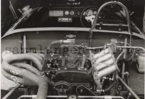Motor FORD en LOTUS seven fotografía foto de prensa automóvil deportes de motor 1/2 - Imagen 1 de 2