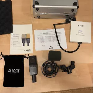 AKG C414 XLS Riferimento Multipattern Microphono Professionale a Condensatore Giappone - Foto 1 di 8