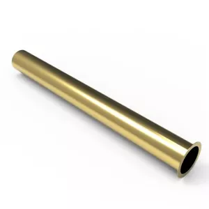 Bördelrohr Tauchrohr für Röhrensiphon Sifon Siphon Ablauf vergoldet gold 300mm - Bild 1 von 7