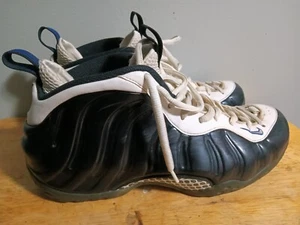 Nike Air Foamposite One Concord 2014 Size 9.5 314996-005 Black/White/Blue - Picture 1 of 5