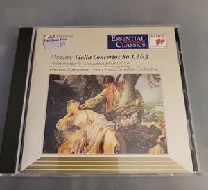 Saint Paul Chamber Orchestra - Mozart Violin Concertos Nos. 1, 2 & 3 (CD, 1991), - Picture 1 of 2