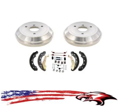 Tambores de freno traseros zapatas de freno y kit de resorte para coche inteligente para dos 2005-2015 Foto 1 de 4