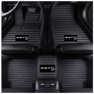 Custom Car Floor Mats Fit for Dodge Charger Challenger Caravan Front+Rear Cargo - Picture 1 of 40