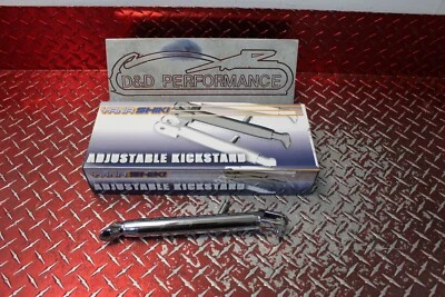 2011 - 2023 铃木 GSXR 600 750 铬可调节 KICKSTAND YS6K — 第 1/4 张图片