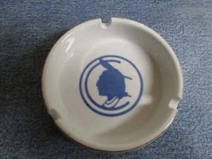 Vintage Porcelain Ashtray Indian Chief with gold trim collectable - Picture 1 of 2