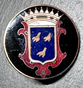 ORIGINAL ~1933 FRONTENAC MOTOR CORPORATION RADIATOR BADGE EMBLEM - Picture 1 of 13