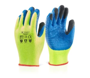 Beeswift Latex Thermo-Star voll getauchte Sicherheitshandschuhe - Größe 9 (Large) - 5 Paar - Bild 1 von 1