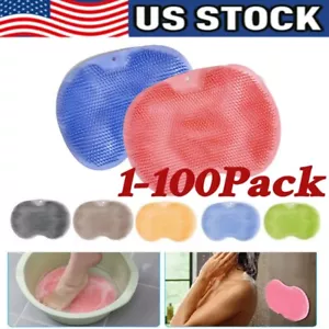 Dusche Fuß Rücken Schrubber Massage Pad Körper Bad Soft Bürste Matte Reinigung Bad - Bild 1 von 19