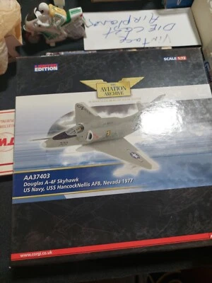 Corgi AA37403 Douglas A-4F Skyhawk, US Navy, USS HancockNellis AFB, Nevada 1977 - Image 1 of 4
