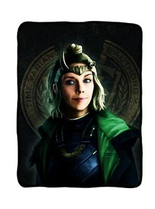 Marvel: Coperta peluche Loki Sylvie Throw | 45 x 60 pollici - Foto 1 di 1