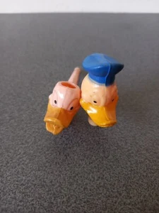 VINTAGE EMBOUT CRAYON + PIPE A BULLES DONALD DISNEY CWDP - Imagen 1 de 13