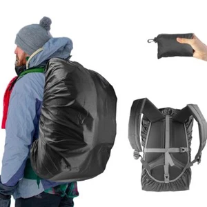 Waterproof Backpack Rain Cover, Upgraded Triple Waterproofing, Antislip Cross... - Picture 1 of 7