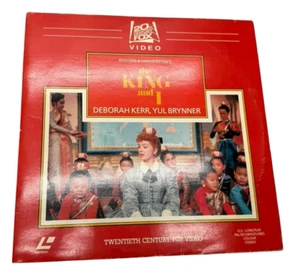 LE ROI ET MOI LASERDISC 2 disques PAL Yul Brynner Deborah Kerr - Photo 1/2
