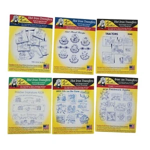 Aunt Martha's Hot Iron-On Transfer Patterns 3400, 3897, 3940, 4009, 4021, 4030 - Bild 1 von 8