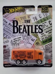 Hot Wheels Premium Pop Culture Real Riders Diecast 1:64 The Beatles Hiway Hauler - Picture 1 of 2