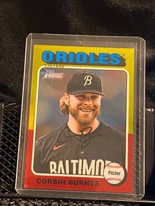 Corbin Burnes 2024 Topps Heritage High # Chrome 326/699 #504 Orioles - Picture 1 of 2