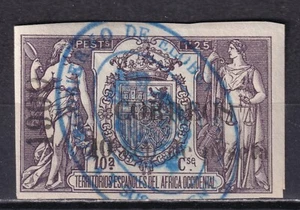 1909 - España - Elobey, Annobón y Corisco - Fiscal - Habilitado 10 cen - Imagen 1 de 2