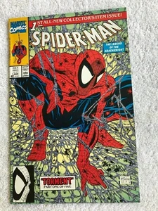  Spider-Man #1 (Aug 1990, Marvel) Green Variant NM- 9.2 - Picture 1 of 4