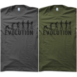 T-Shirt Maglietta Evolution Pittore Pittura Dipinto Artista Arte Vintage Uomo - Foto 1 di 4