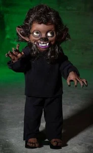 Halloween Monster Kids "Wolfie" Poseable Werewolf Evil Mutant Haunted House Prop - Picture 1 of 6