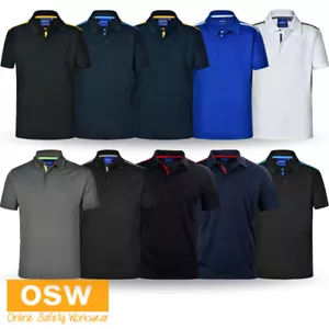 Kid's Staten Shorts Sleeves Contrast Polo Self-Fabric Collar Shirt PS83K - Bild 1 von 30