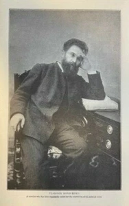 1907 Vintage Magazine Illustration Vladimir Korolenko Russian Author - Picture 1 of 1