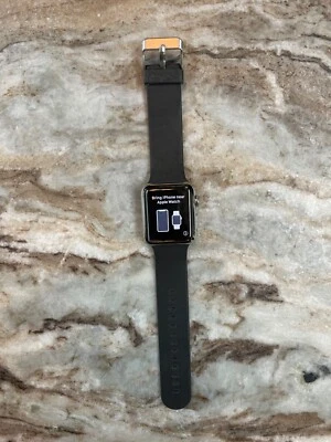 Apple Watch Series 2 Ceramic Edition 38mm Ceramic Case Cloud Sport Band -... - Image 1 of 2