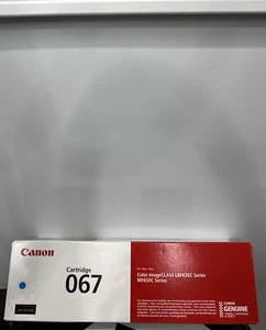 Genuine Canon 067 Toner Cartridge CLASS LBP630C MF650C Series Cyan Color - Picture 1 of 4