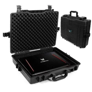 Waterproof Laptop Hard Case for 15-17 inch Gaming Laptops & Accessories - - Picture 1 of 7