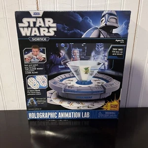 RARE Uncle Milton Star Wars Science Holographic Animation Lab 2010 NEW SEALED - Picture 1 of 13