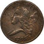 1793 PCGS VF20 First Year Half Cent KEY DATE